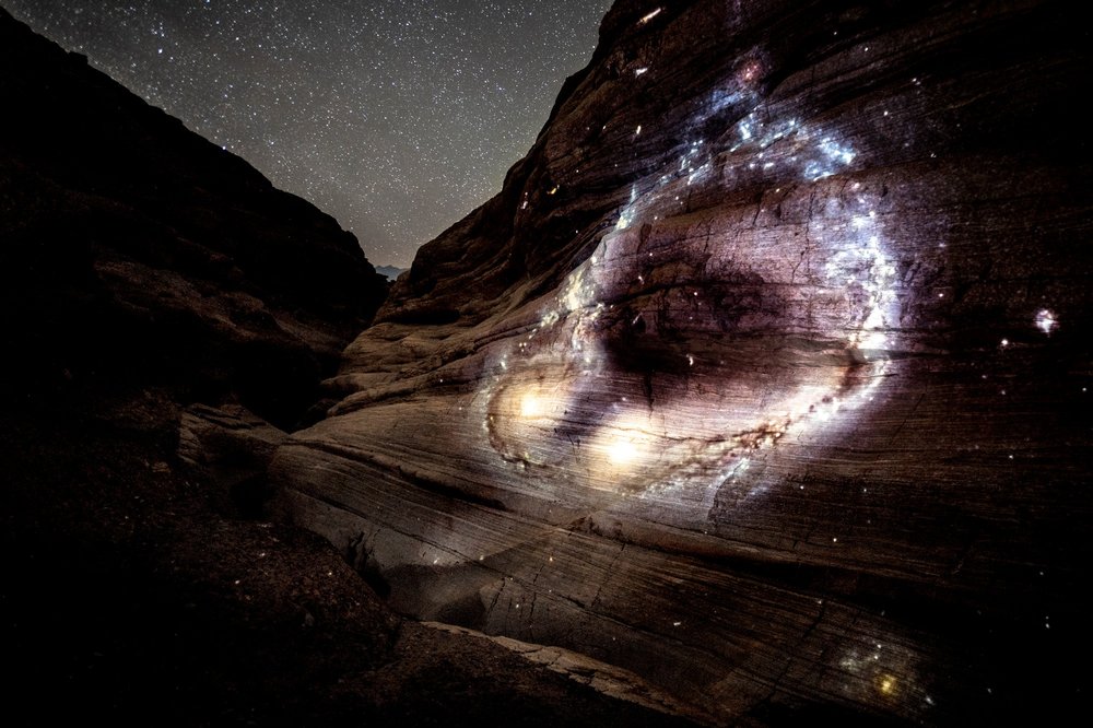 Arp-Medore 417-391 in Mosaic Canyon, Death Valley