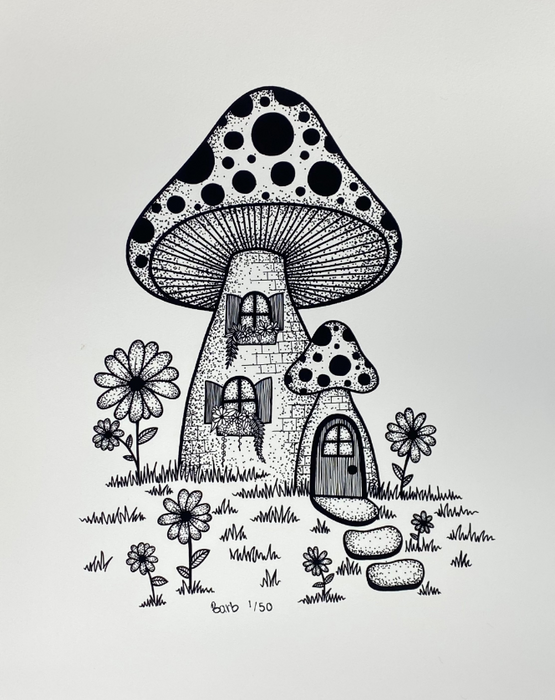 Mushroom Cottage #2 | Peabody Gallery