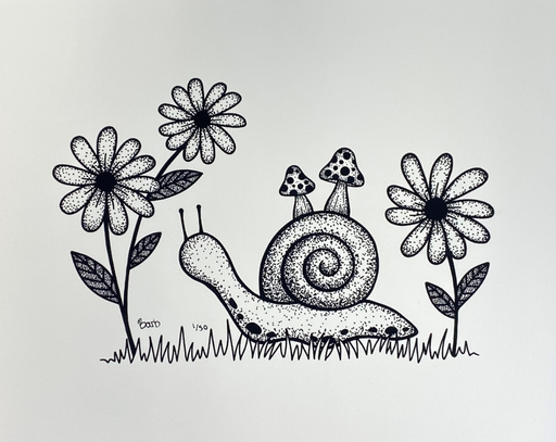 Mushroom Snail | Peabody Gallery