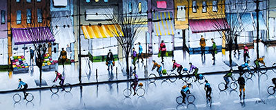 Untitled city scene | Peabody Gallery