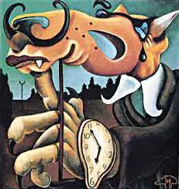 Art History Suite - Portrait of Dali - Peabody Gallery