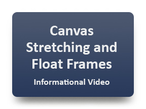 Canvas Stretching and Float Frames - Peabody Gallery