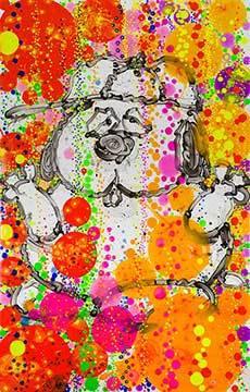 Bubble Bath Series - Tangerine Scream | Peabody Gallery