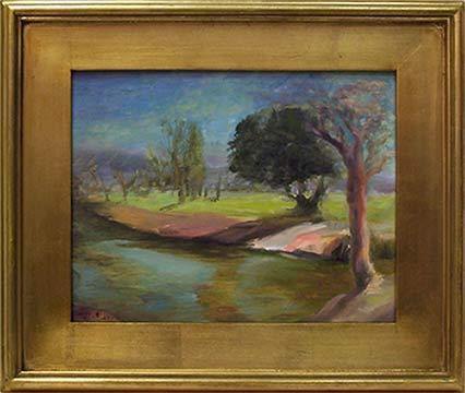A Gentle Breeze, Vasona Lake | Peabody Gallery