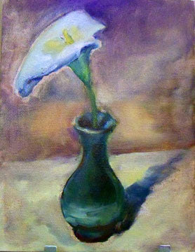 Lilly with Vase, Two | Peabody Gallery
