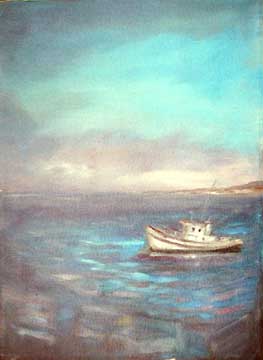 View from the Wharf, Monterey | Peabody Gallery