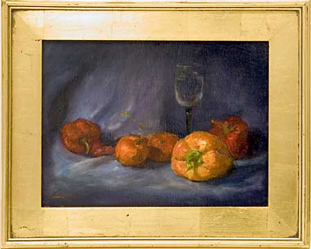 The Glass is Always Half Full with Yellow Peppers | Peabody Gallery