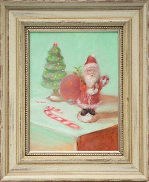 Caroling Santa w/Candy Canes - Peabody Gallery
