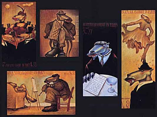 American Coyote in Paris | Peabody Gallery