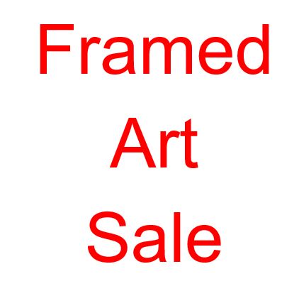 Framed Art Sale