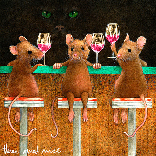 Three Wined Mice | Peabody Gallery