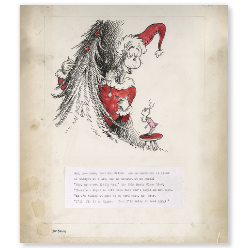 That Old Grinch Was So Smart and So Slick | Peabody Gallery