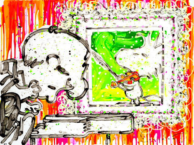 トムエバハート　Punch Line Tom Everhart Official Peanuts Art Collection | Peabody Gallery