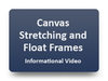 Canvas Stretching and Float Frames - Peabody Gallery